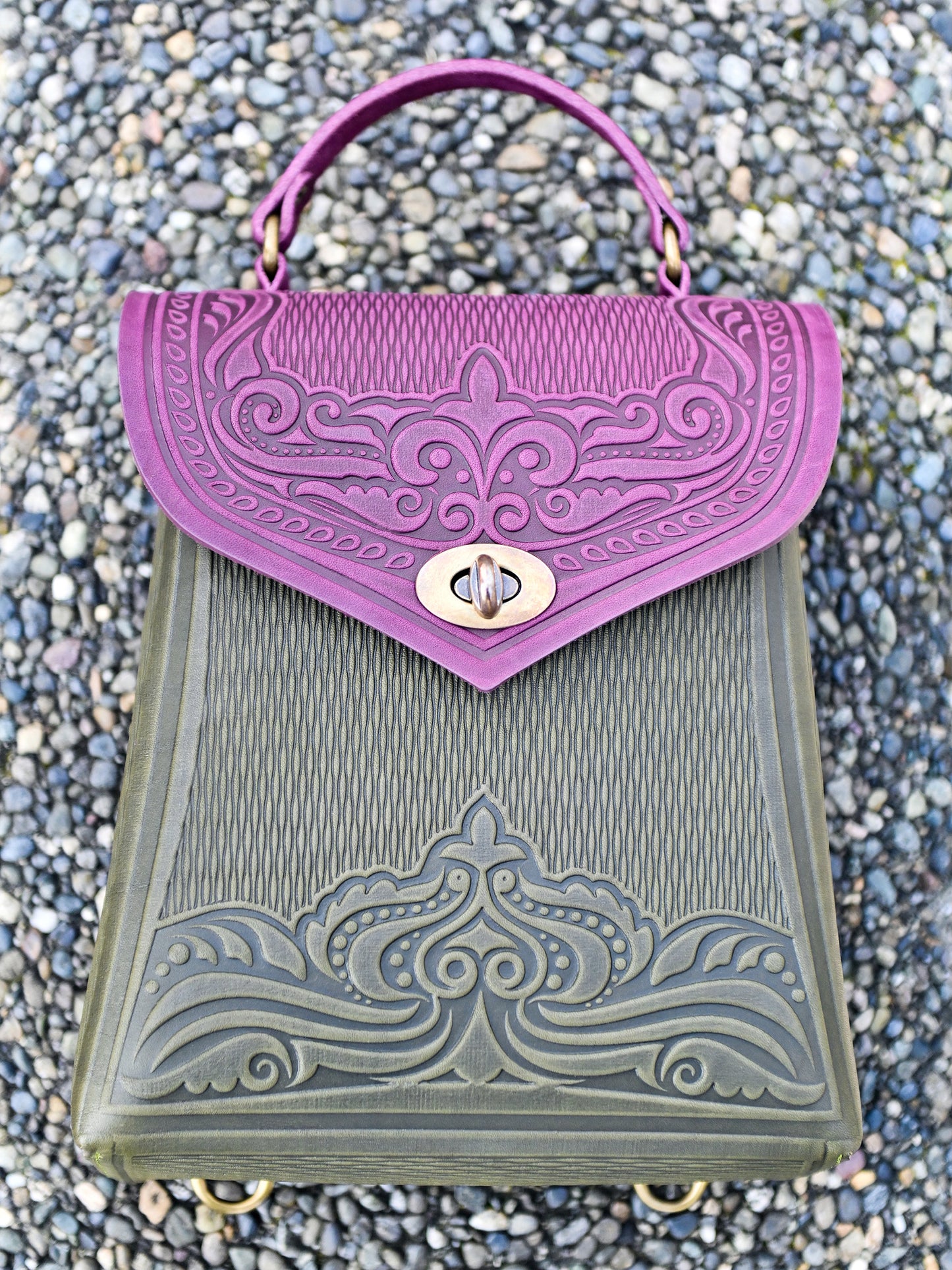 ORCHIDEA purple/olive