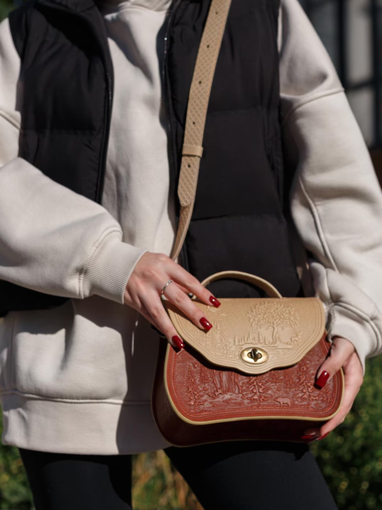 CALYPSO ivory/russet