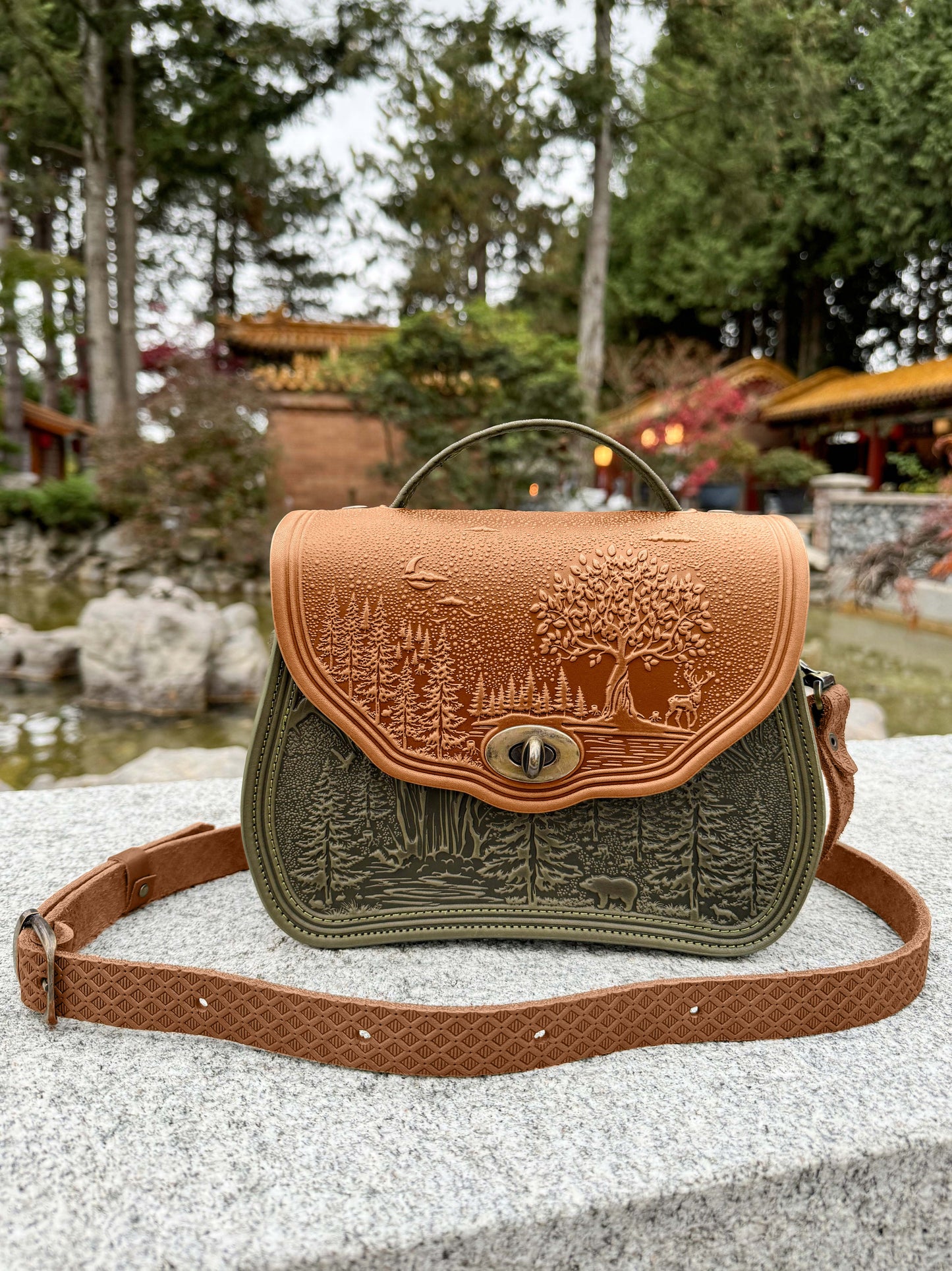 CALYPSO russet/olive