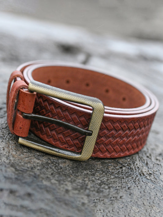 Prestige Chess - Belt for Men & Women | Brown