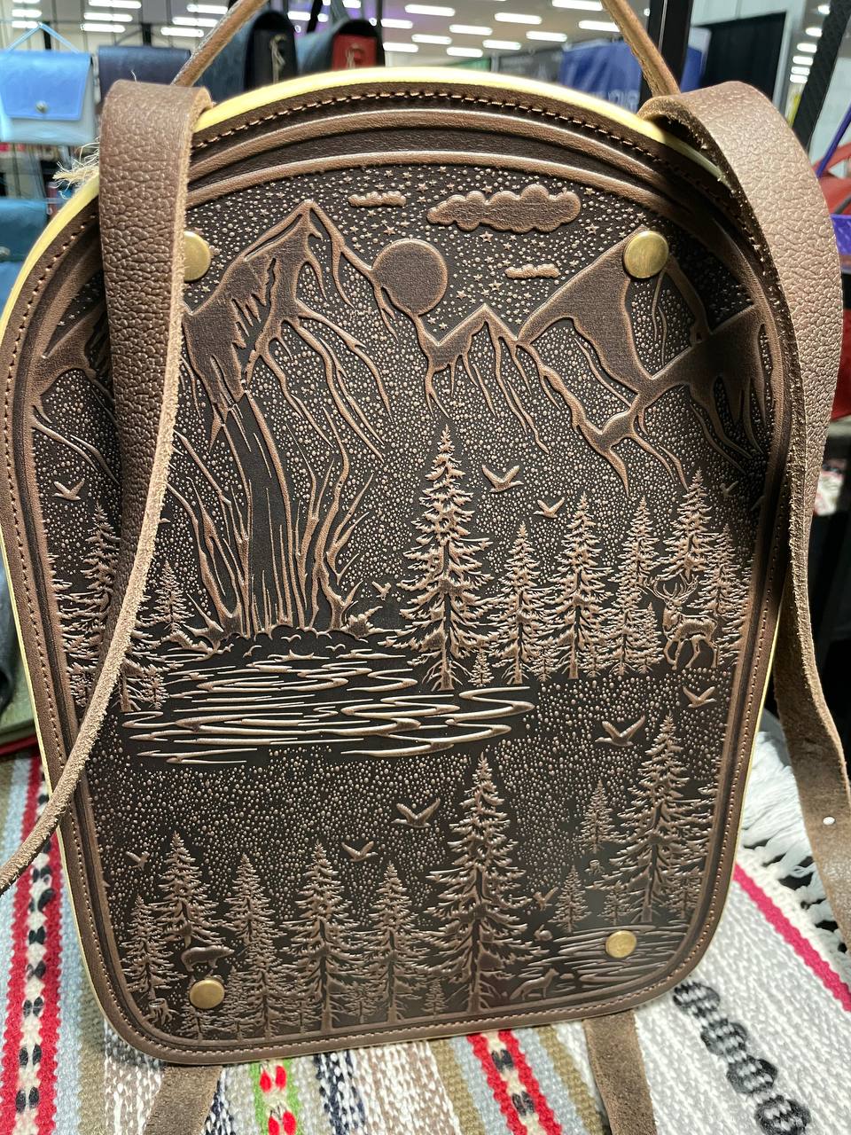 Montana - Backpack | Large | Brown - Ivory