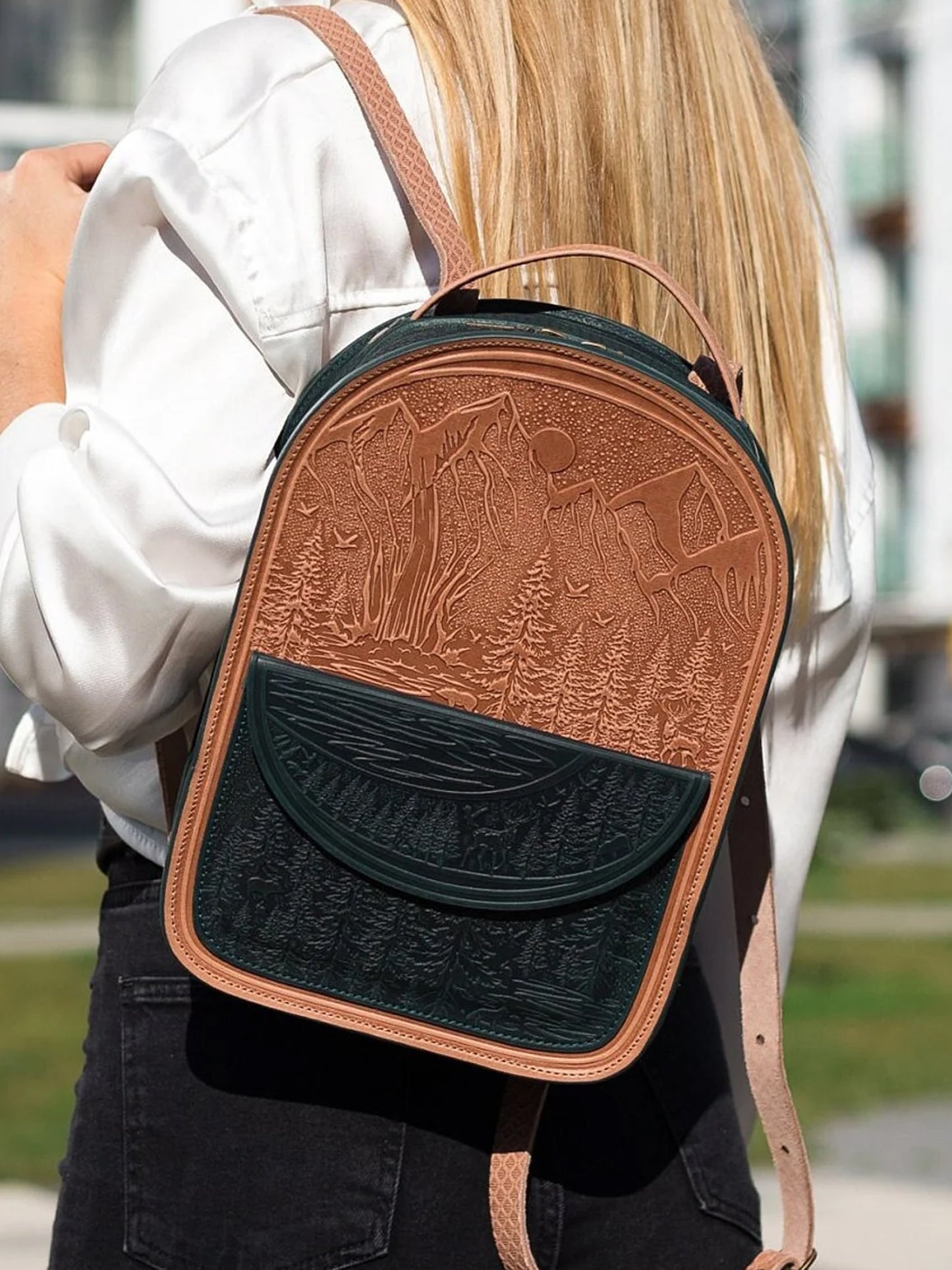 MONTANA beige / dark green