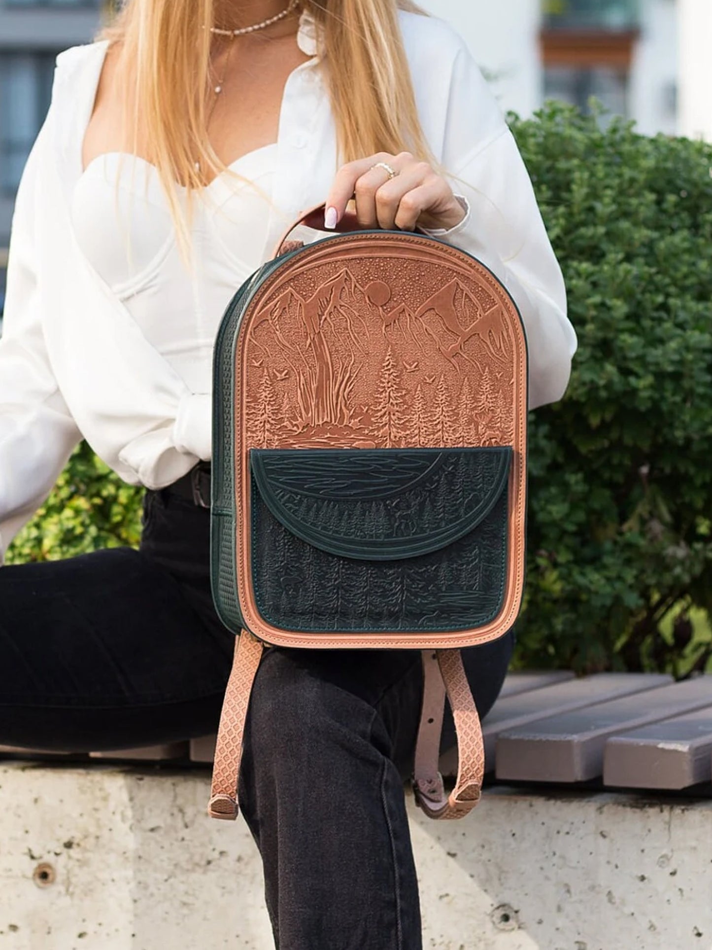 MONTANA beige / dark green