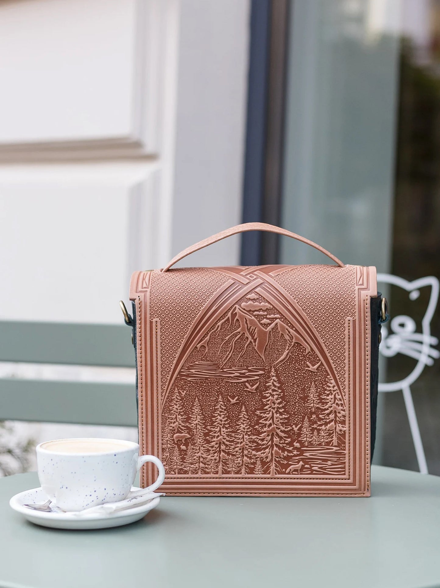 MONTIA beige/ dark green