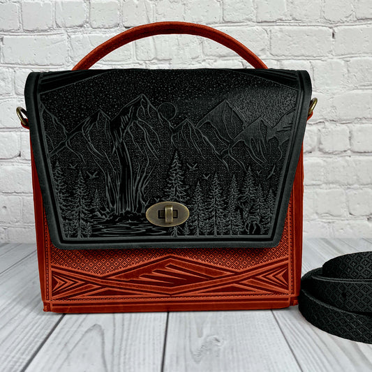 MONTIA dark green /russet