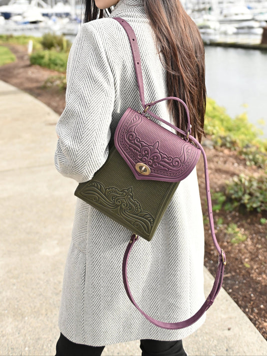 ORCHIDEA purple/olive