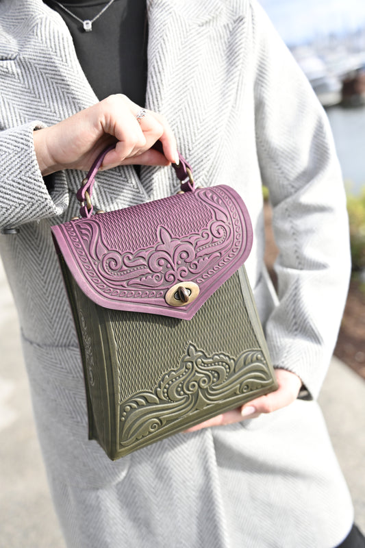 ORCHIDEA purple/olive