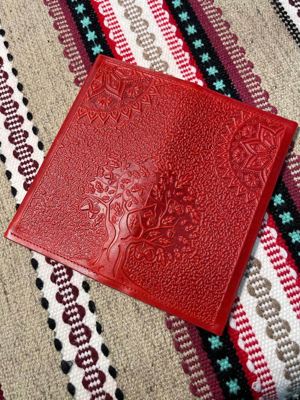 Tree of Life - Wallet for Women | Red