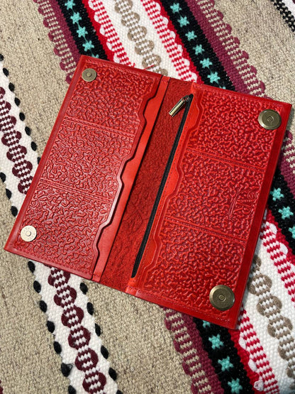 Tree of Life - Wallet for Women | Red