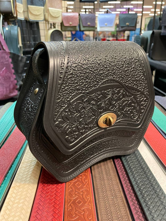 Tulipa - Crossbody Purse | Black