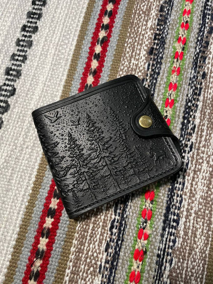 Woodland - Wallet for Women and Men | Black