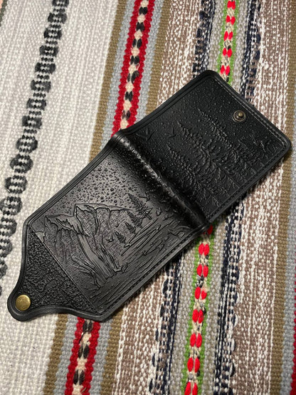 Woodland - Wallet for Women and Men | Black