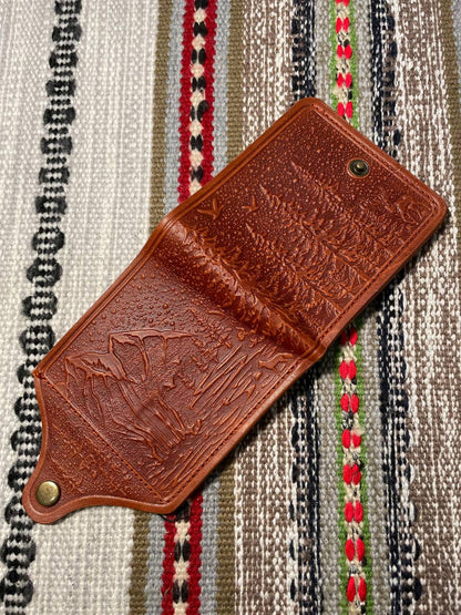 Woodland - Wallet for Women and Men | Brick