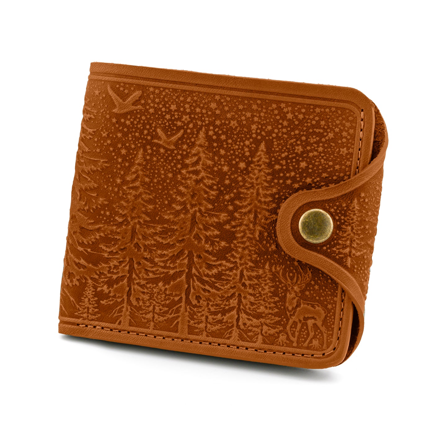 Woodland - Wallet for Women and Men | Brick