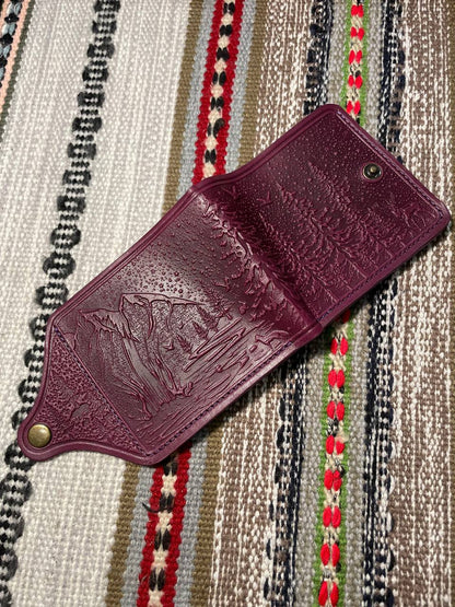 Woodland - Wallet for Women and Men | Purple