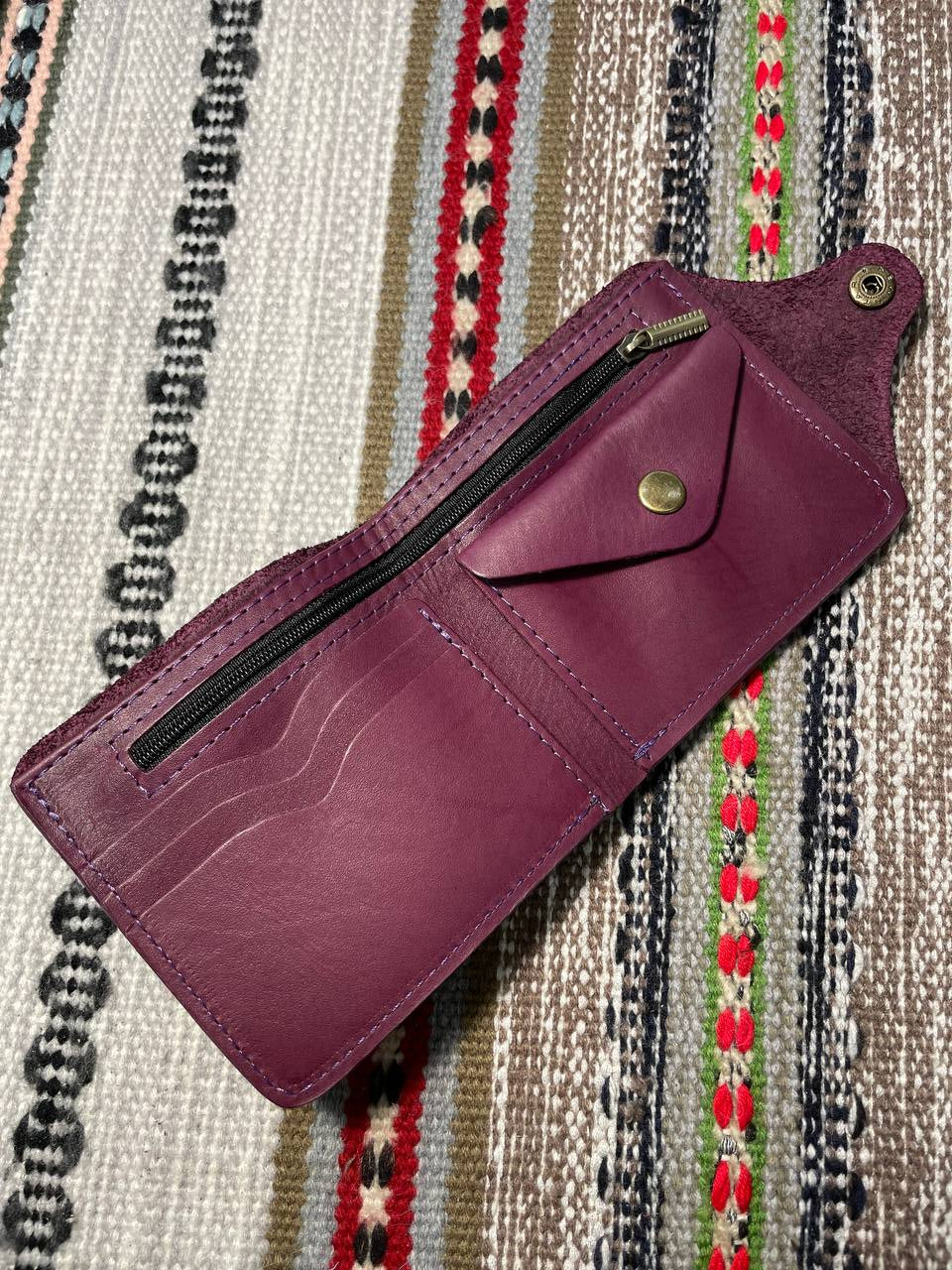 Woodland - Wallet for Women and Men | Purple