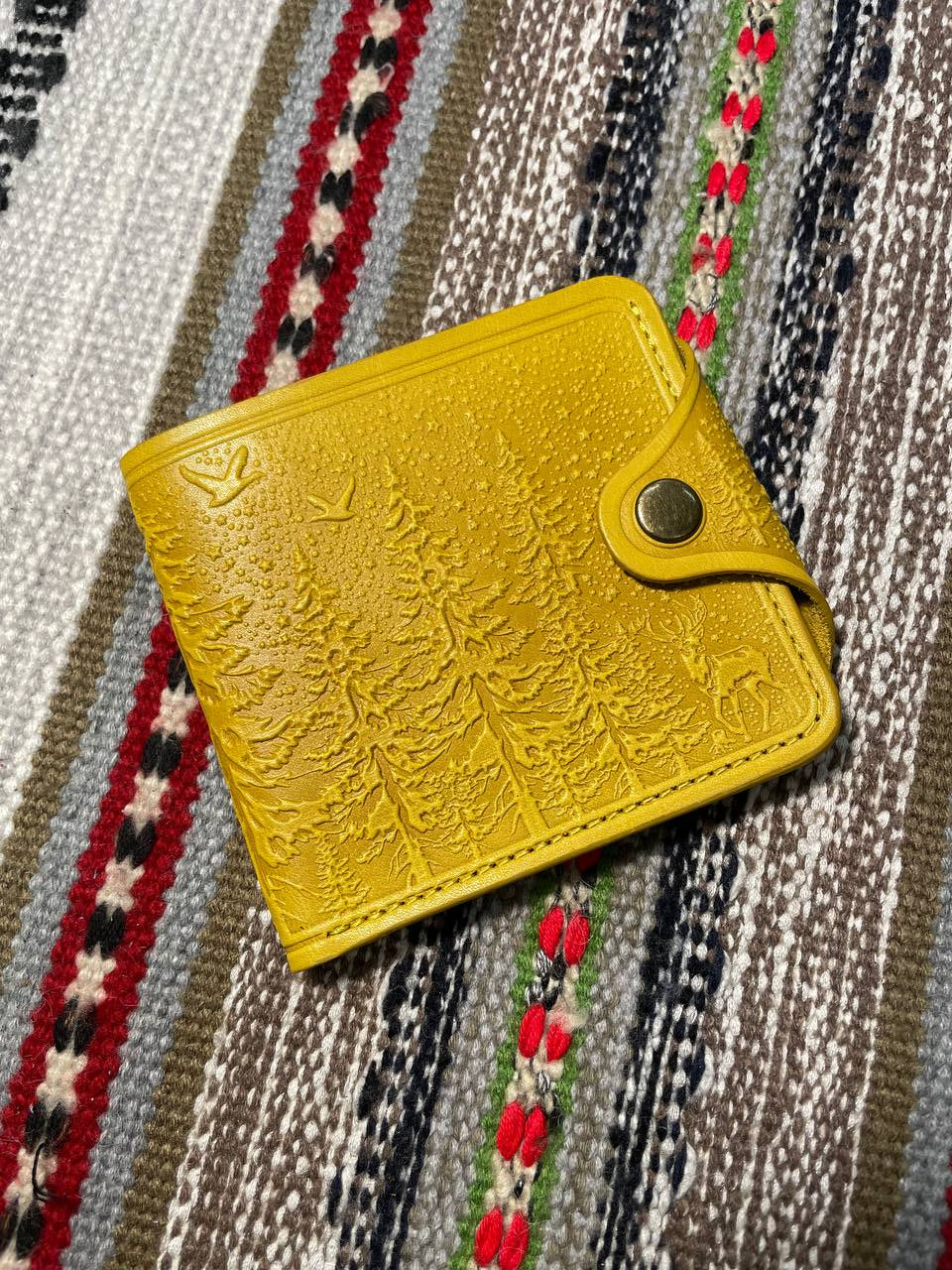 Woodland - Wallet for Women and Men | Yellow